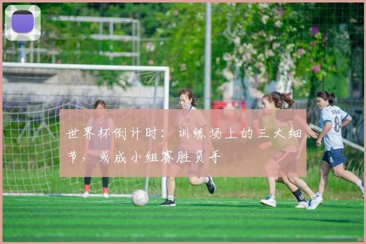 世界杯倒计时：训练场上的三大细节，或成小组赛胜负手